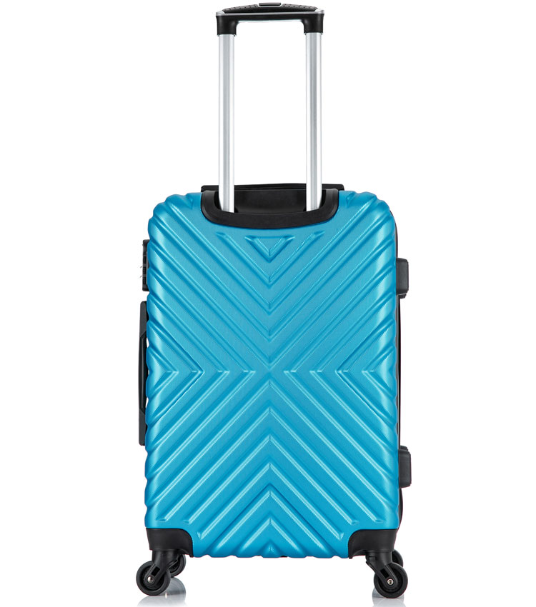 Большой чемодан спиннер Lcase New-Delhi blue (71 см)