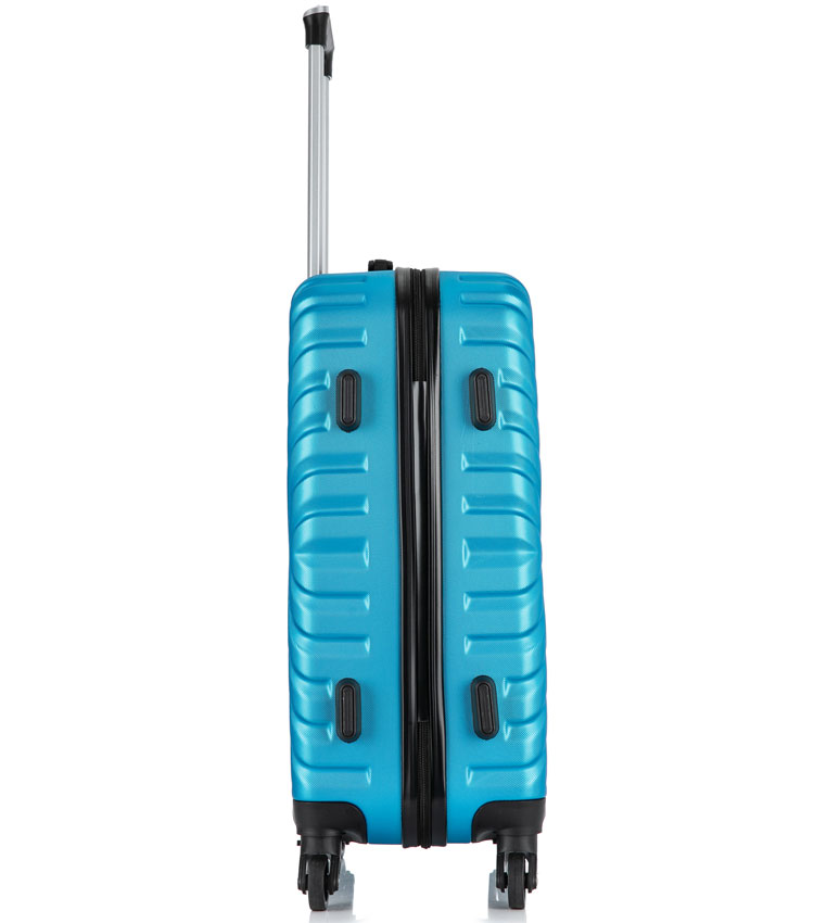 Большой чемодан спиннер Lcase New-Delhi blue (71 см)