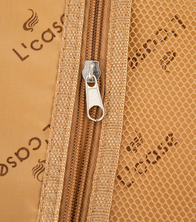 Большой чемодан спиннер Lcase New-Delhi gray (71 см)