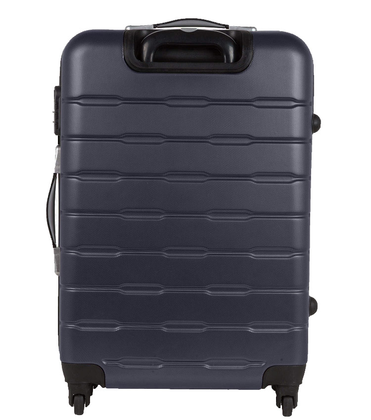 Большой чемодан-спиннер Polar РА072 blue (74 см) 