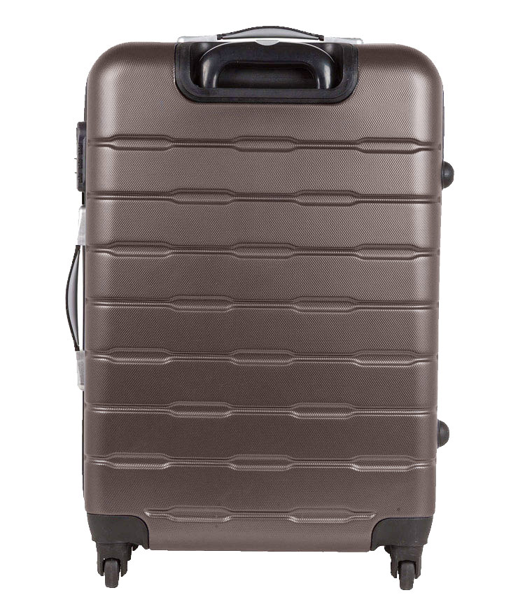 Средний чемодан-спиннер Polar РА072 dark grey (64 см) 