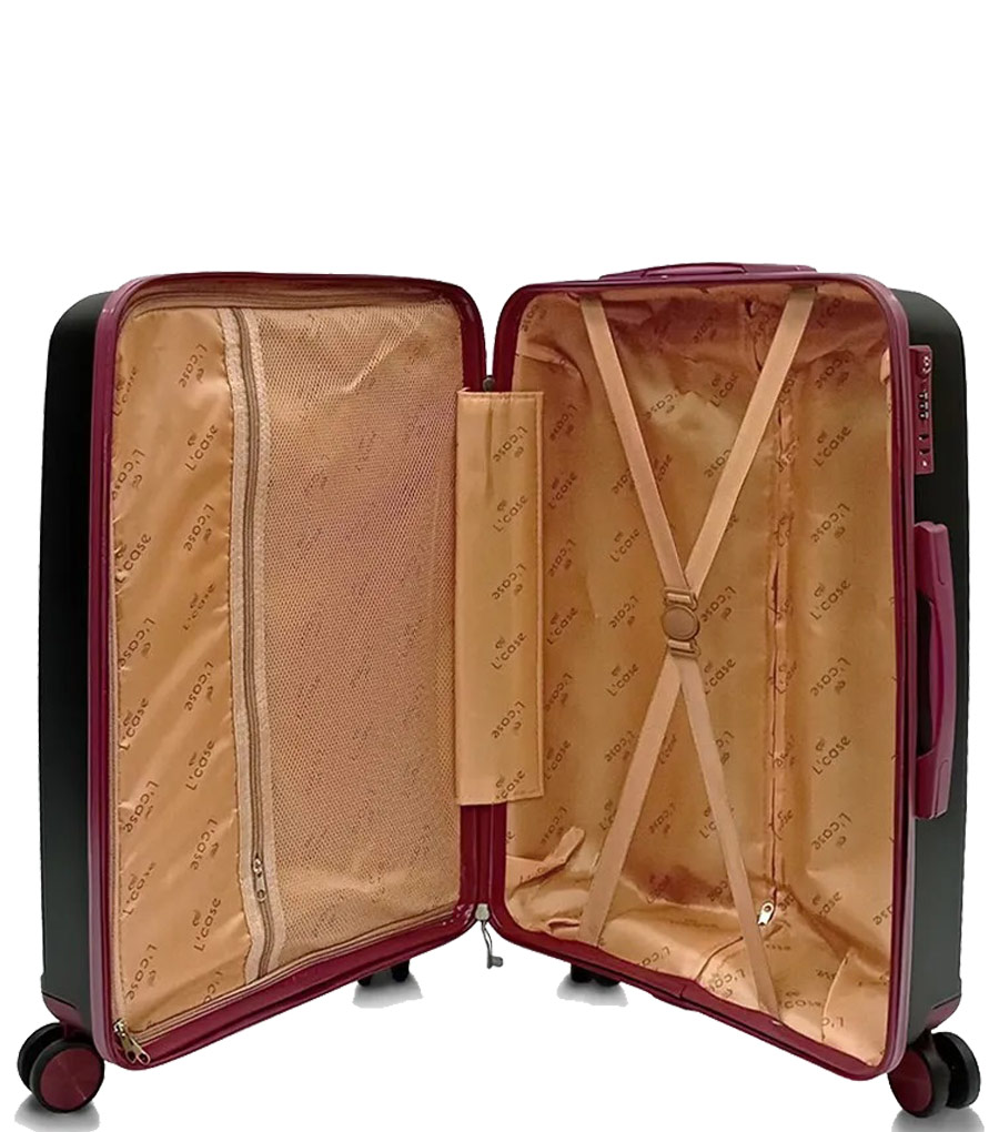 Большой чемодан L’case Lyon (76 cm) - Black