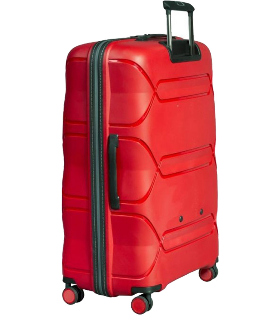 Большой чемодан L’case Miami (77 cm) - red