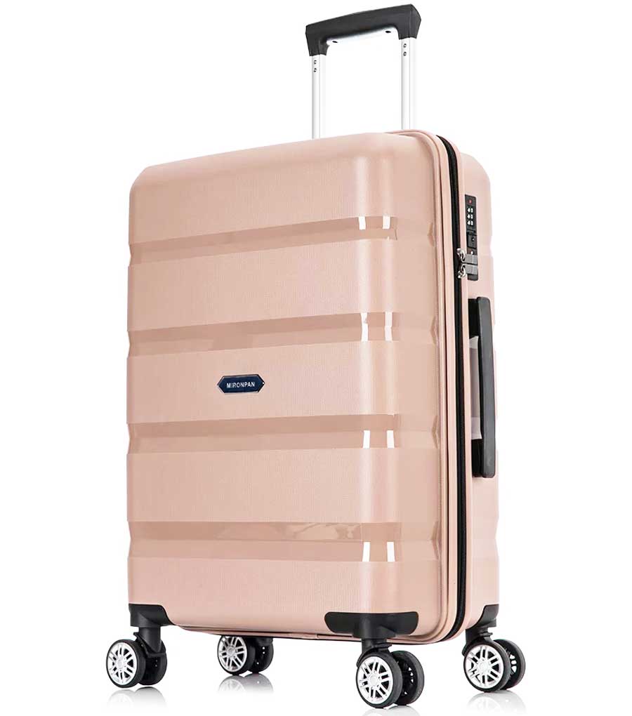 Большой чемодан MIRONPAN 11192 (69 см) - light beige