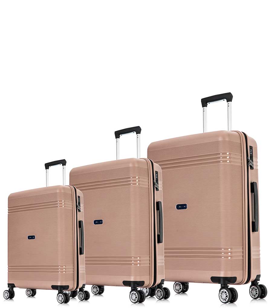 Большой чемодан MIRONPAN 11193 (76 см) - light beige