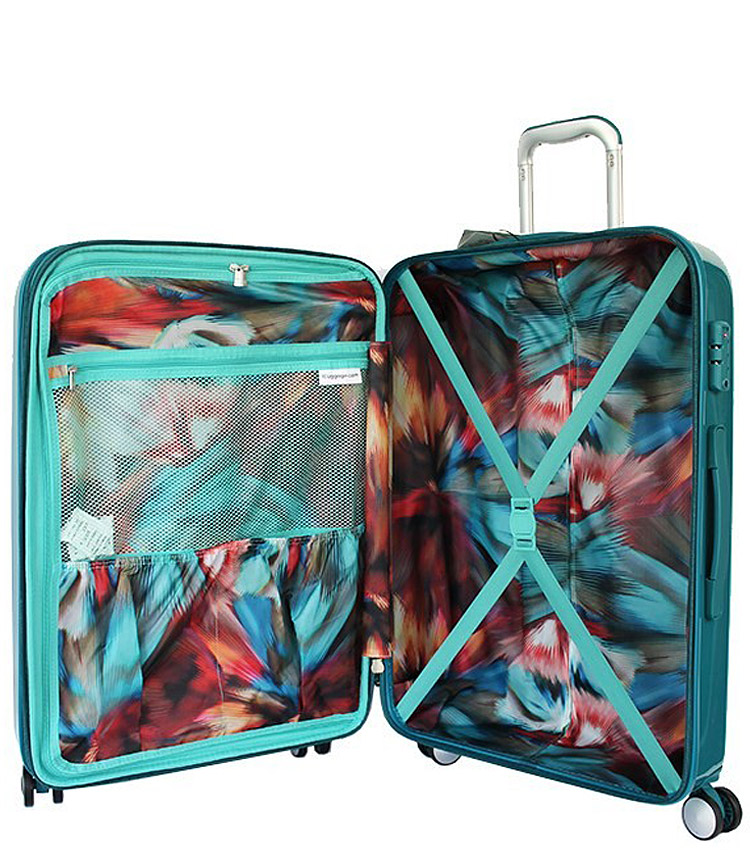 Большой чемодан IT Luggage Sheen 16-2269-08 (80 см) - Harbour blue