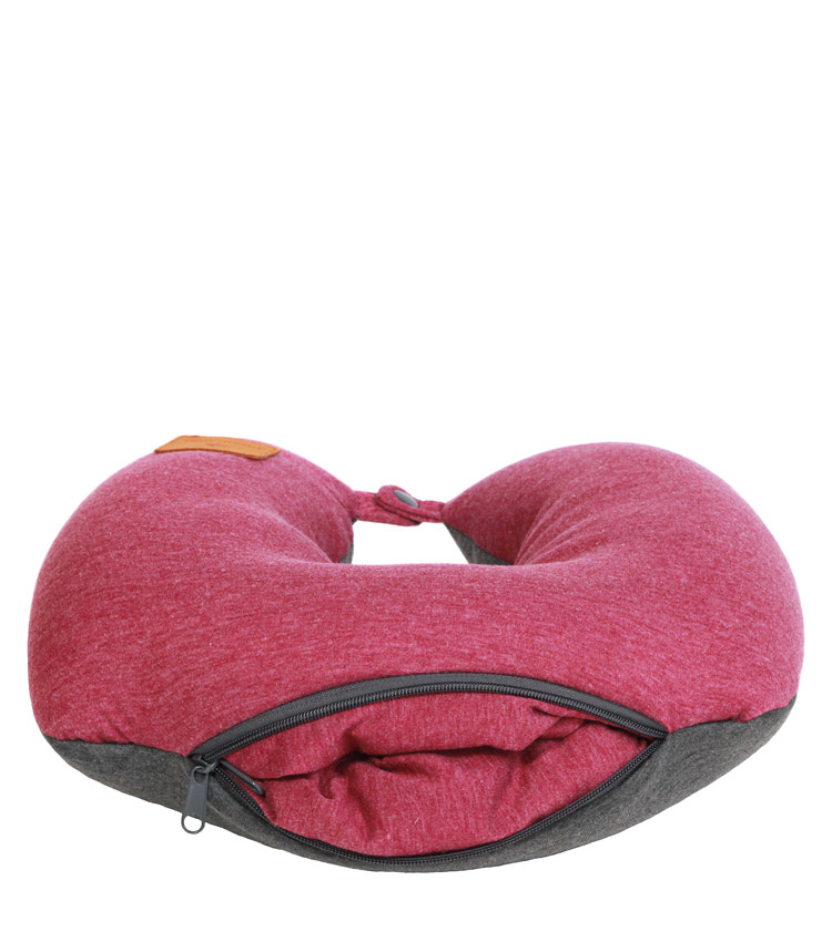 Дорожная подушка Travel Pillow Barrel 2 in 1 red