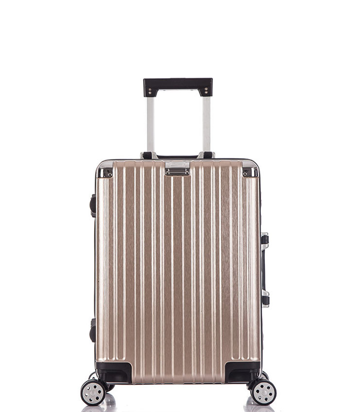 Малый чемодан спиннер Lcase Abu Dhabi gold (58 см)