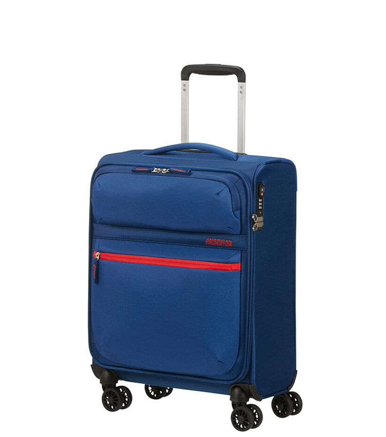 Малый чемодан American Tourister 77G*11002 Matchup (55 см) - Neon Blue ~ручная кладь~