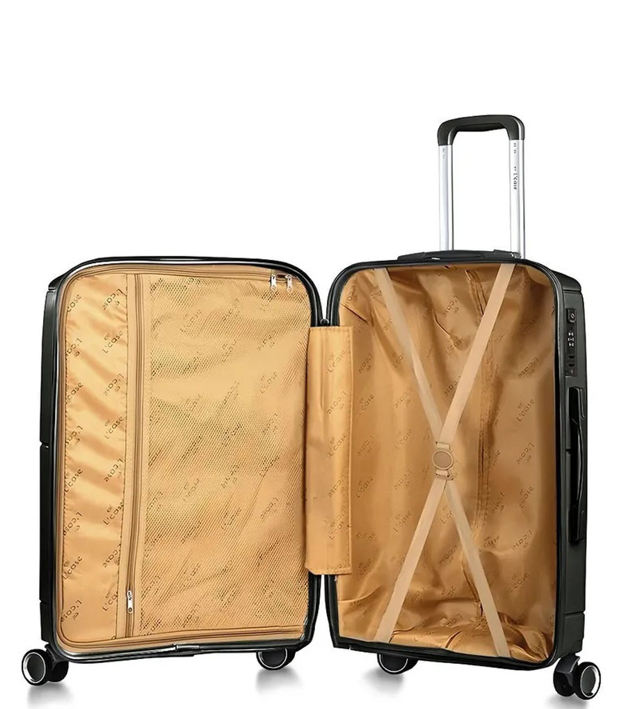Малый чемодан L’case Doha (55 cm) - Dark gray ~ручная кладь~
