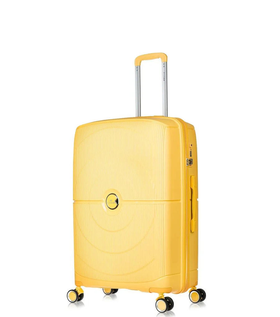 Малый чемодан L’case Doha (55 cm) - Yellow ~ручная кладь~