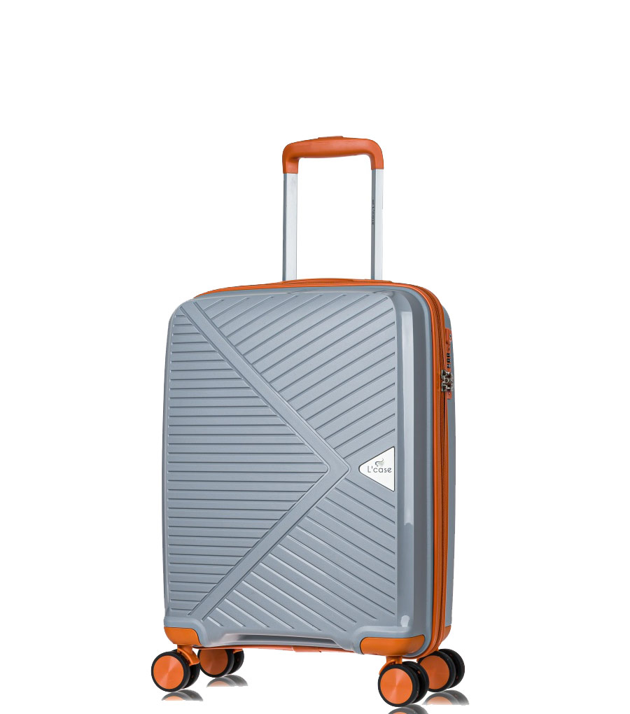 Малый чемодан L’case Lyon (55 cm) - Gray ~ручная кладь~