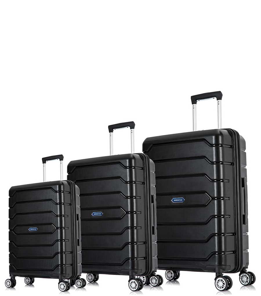 Малый чемодан MIRONPAN 11191 (57 см)~ручная кладь~ black