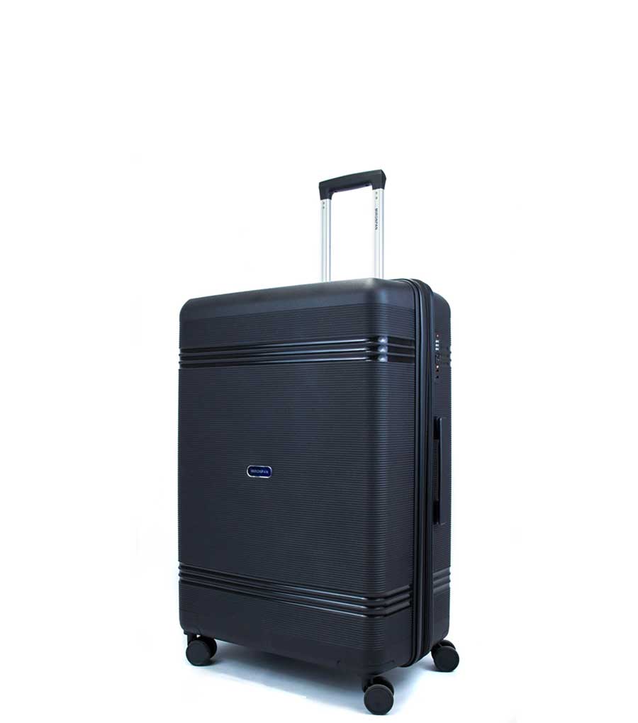 Малый чемодан MIRONPAN 11193 (56 см)~ручная кладь~ black