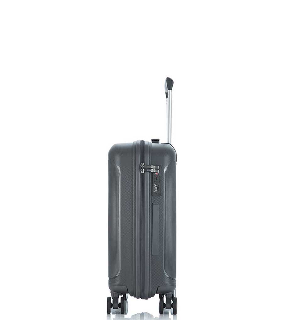 Малый чемодан MIRONPAN 11197 (50 см)~ручная кладь~ grey
