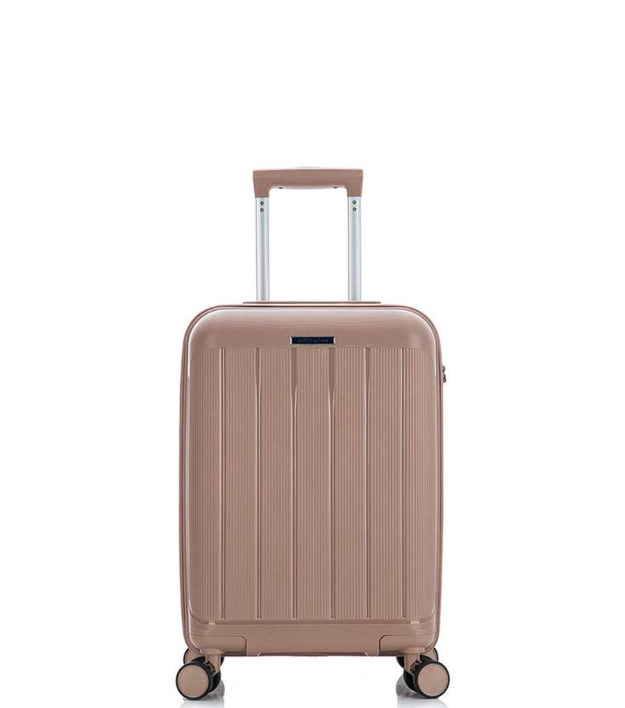 Малый чемодан MIRONPAN 11197 (50 см)~ручная кладь~ light beige