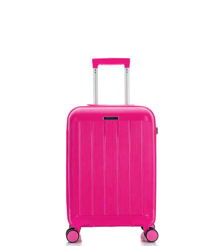 Малый чемодан MIRONPAN 11197 (50 см)~ручная кладь~ dark pink