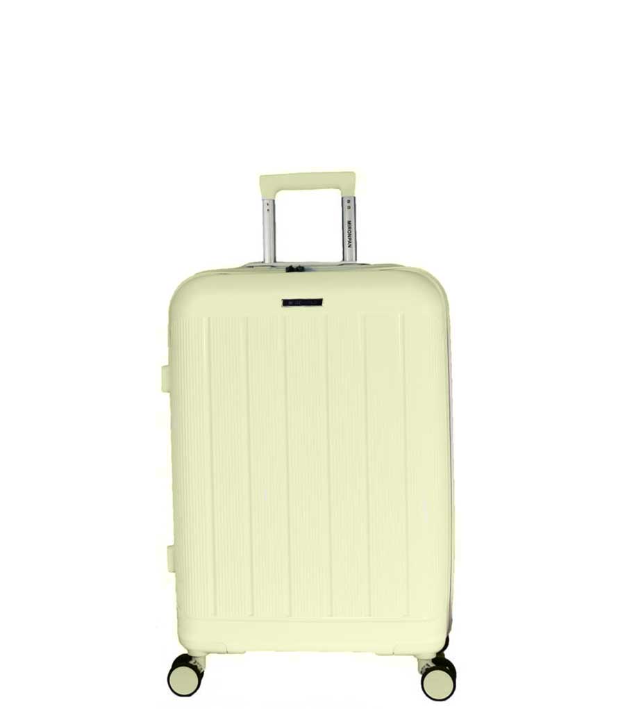 Малый чемодан MIRONPAN 11197 (50 см)~ручная кладь~ milky