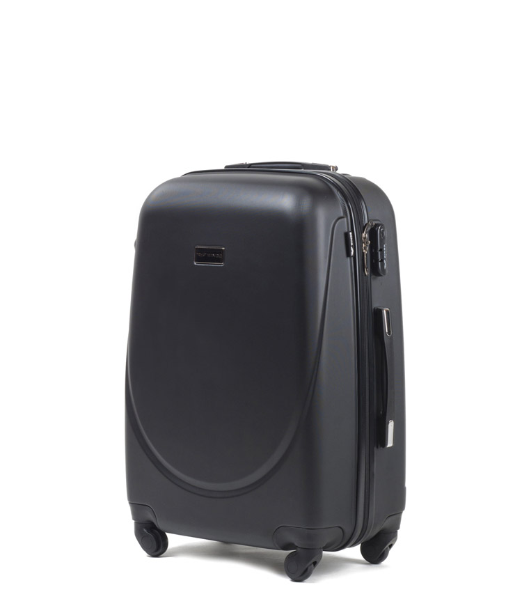 Малый чемодан Wings Goose 310-4 - Black (55 см)