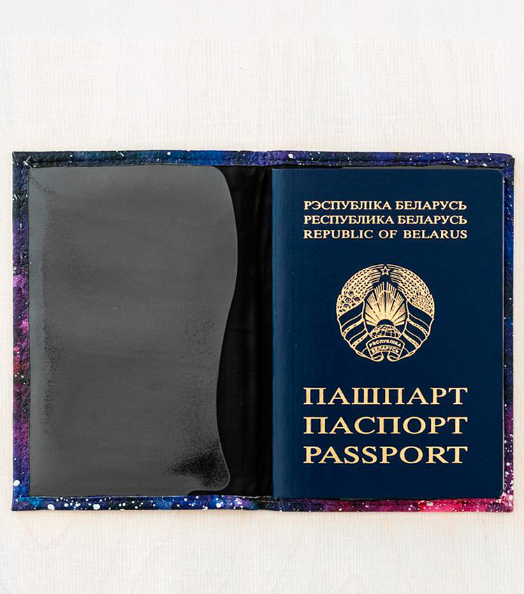 Обложка для паспорта Vokladki «Звёздная ночь»