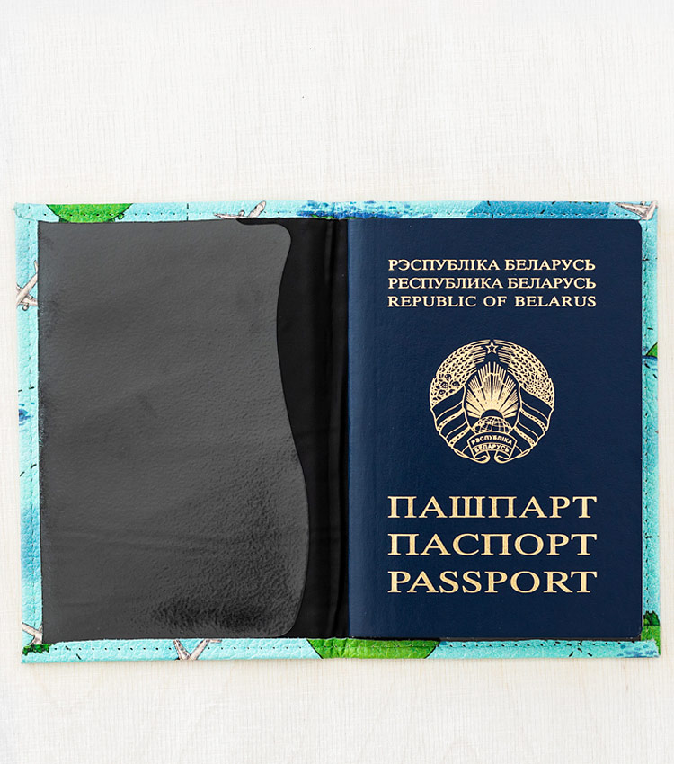 Обложка для паспорта Vokladki «Острова»