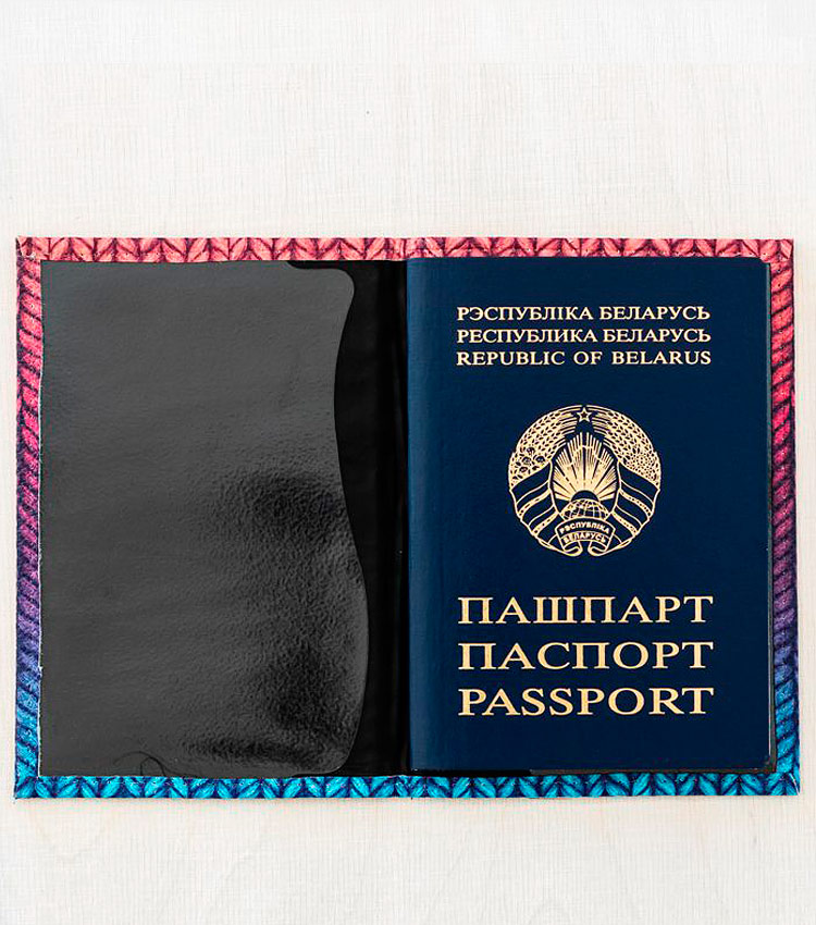Обложка для паспорта Vokladki «Трикотаж»