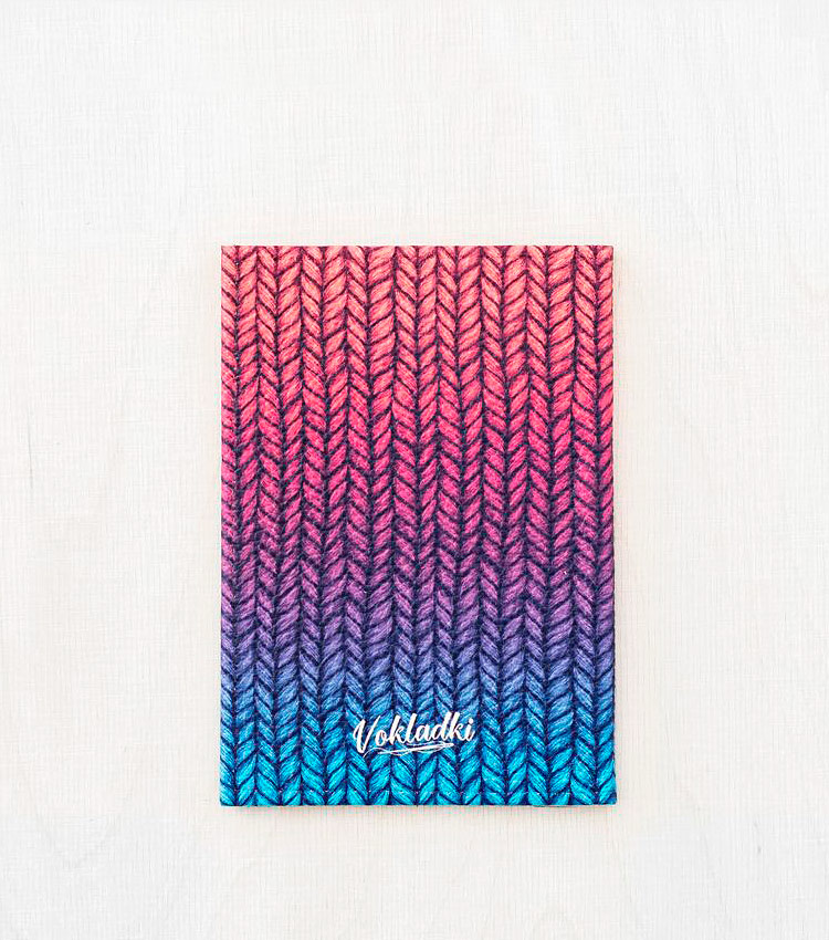 Обложка для паспорта Vokladki «Трикотаж»