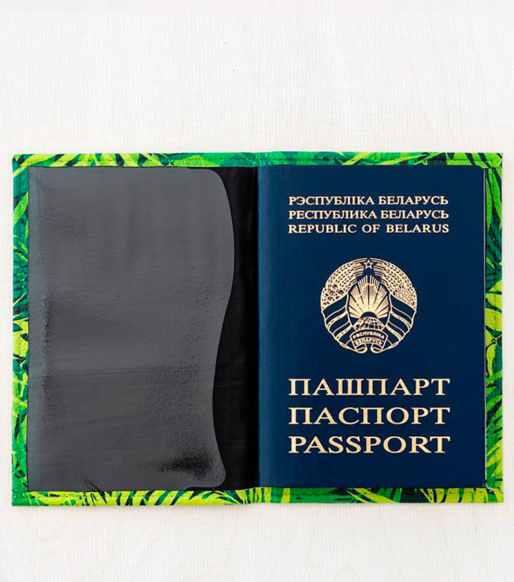 Обложка для паспорта Vokladki «Тропики»