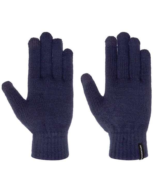 Перчатки Outventure Unisex Knitted темно-синие