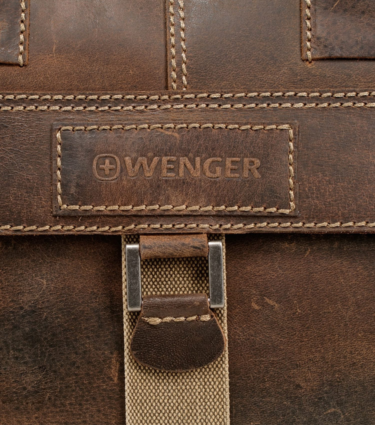 Портфель кожаный Wenger W23-10Br Arizona