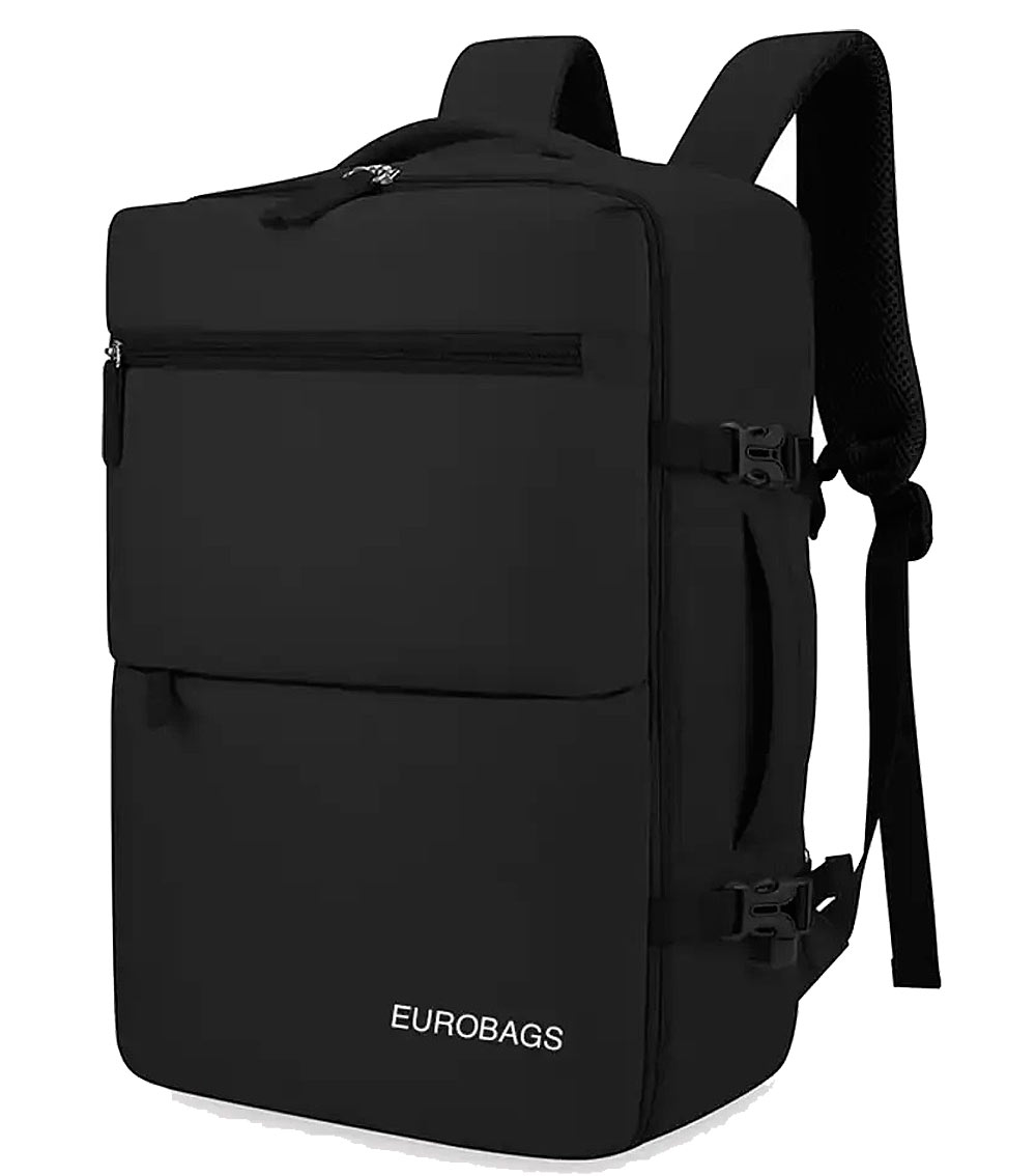 Рюкзак для ноутбука с расширением EUROBAGS ROU-N88 Black