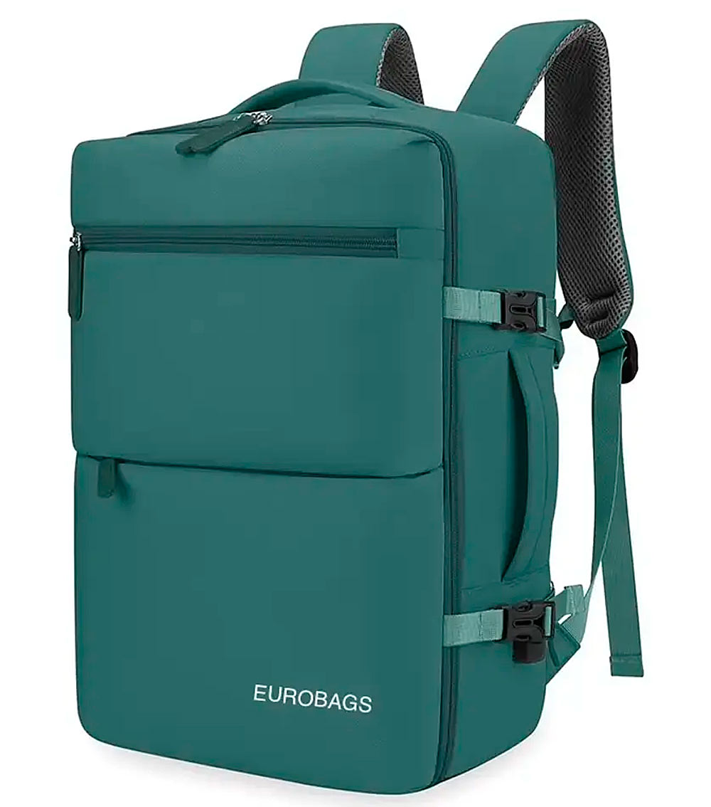 Рюкзак для ноутбука с расширением EUROBAGS ROU-N88 Green