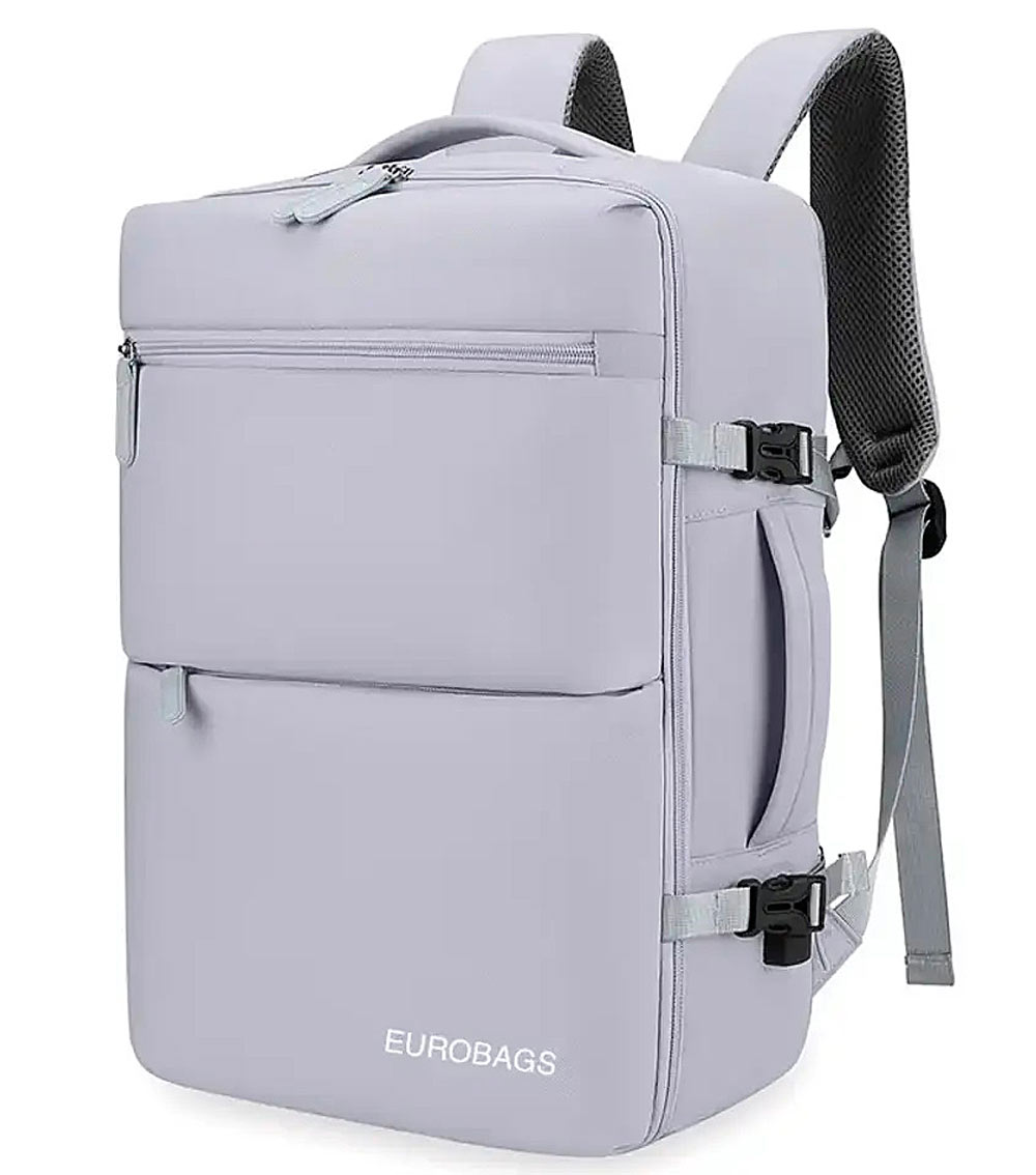 Рюкзак для ноутбука с расширением EUROBAGS ROU-N88 Grey