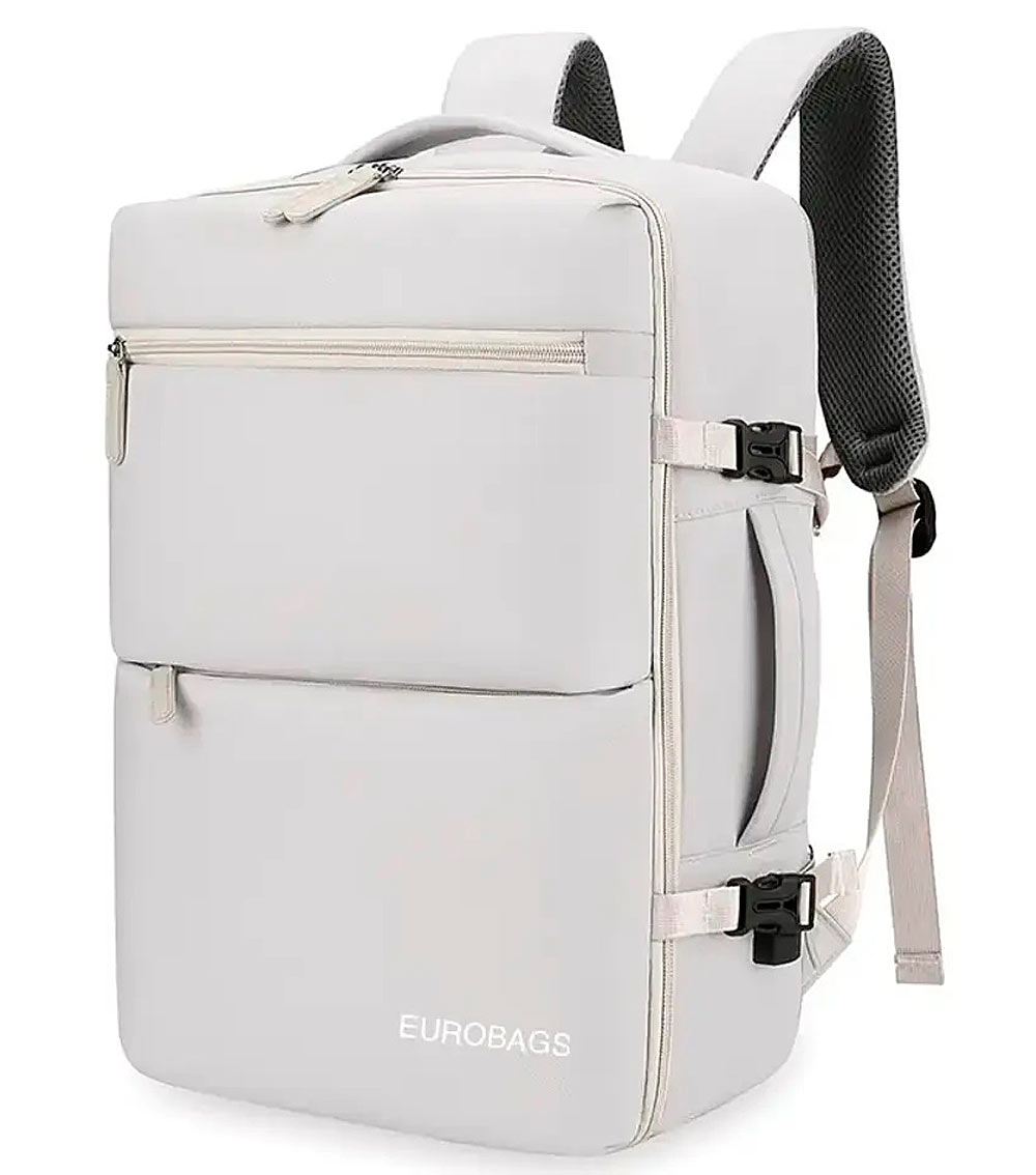 Рюкзак для ноутбука с расширением EUROBAGS ROU-N88 Milk