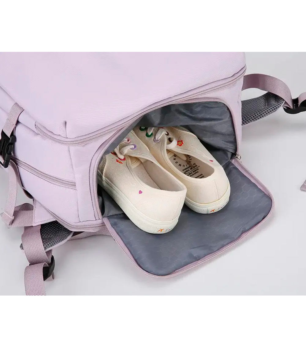 Рюкзак для ноутбука с расширением EUROBAGS ROU-N88 Lavender