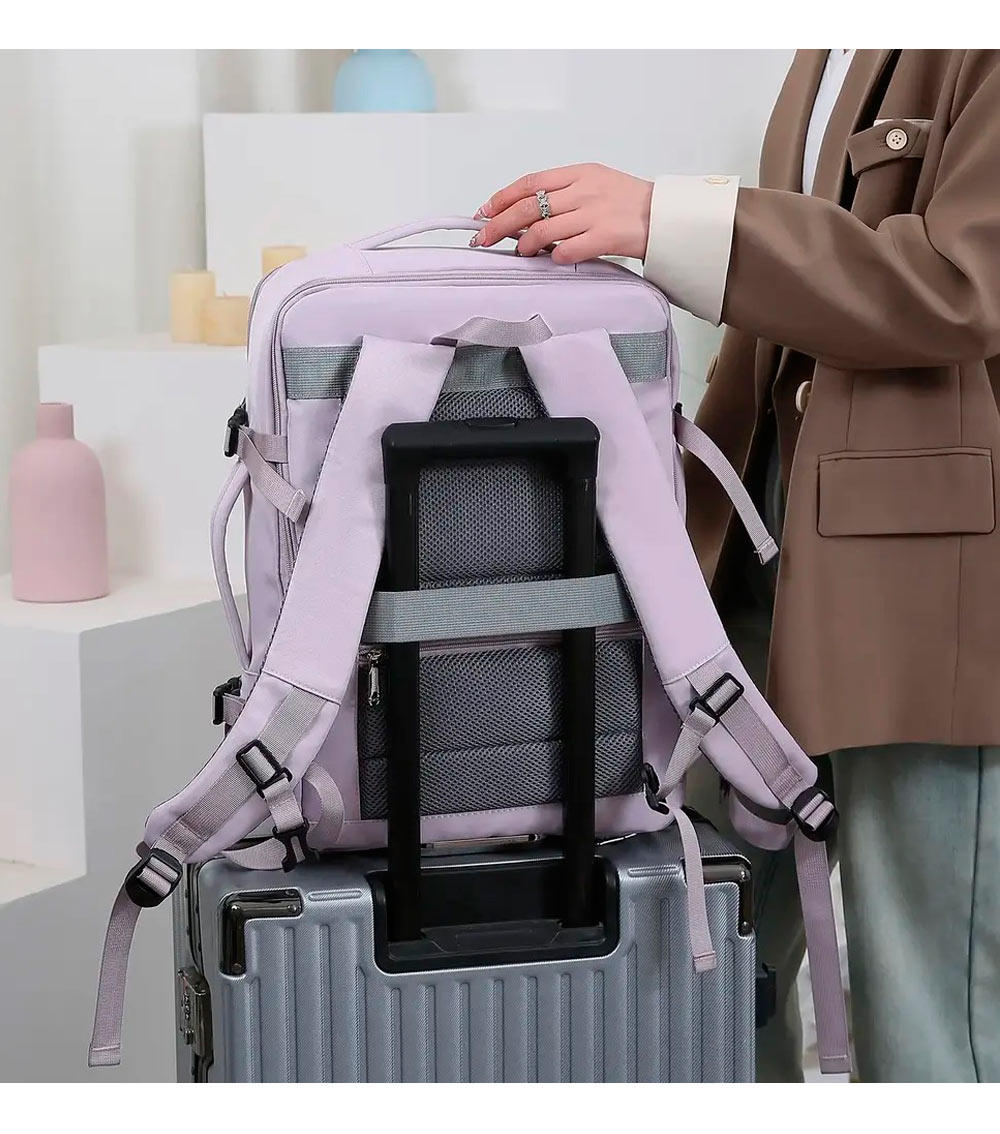 Рюкзак для ноутбука с расширением EUROBAGS ROU-N88 Black