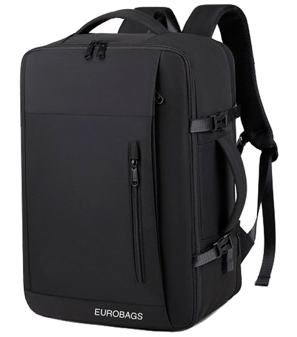 Рюкзак для ноутбука с расширением EUROBAGS ROU-N89 Black