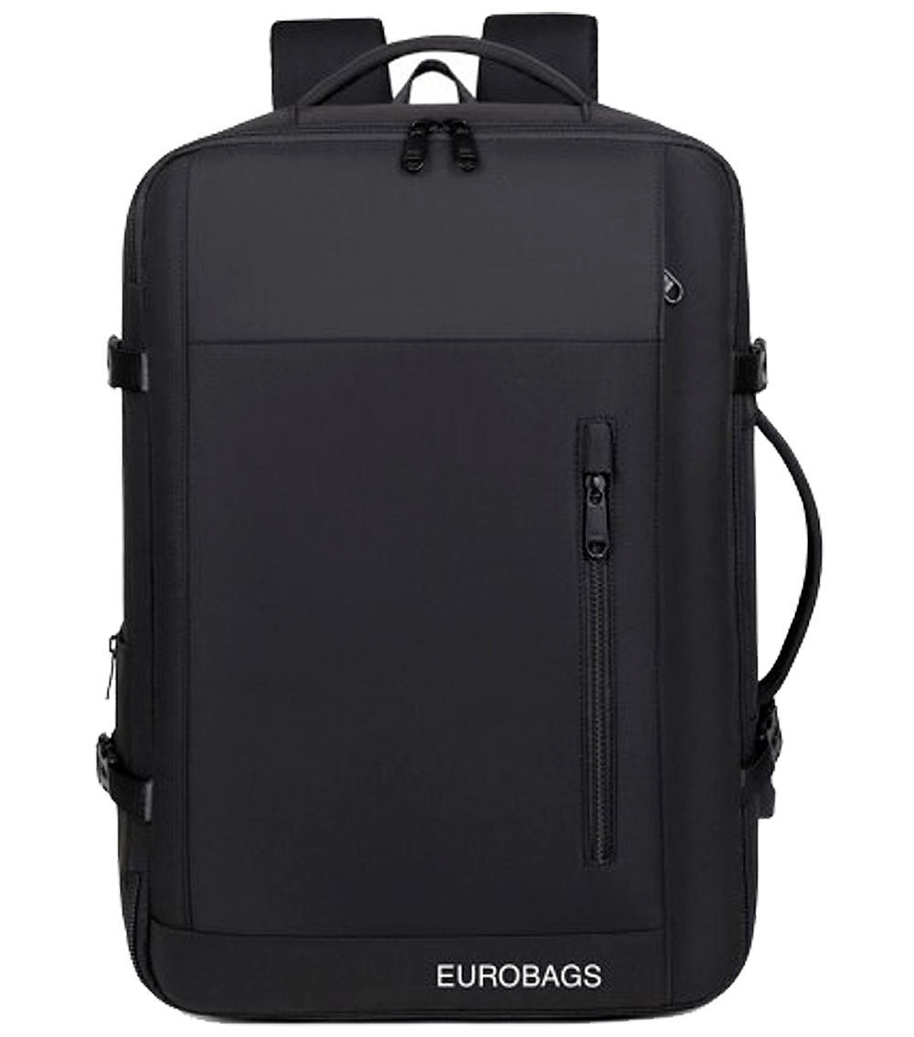Рюкзак для ноутбука с расширением EUROBAGS ROU-N89 Black