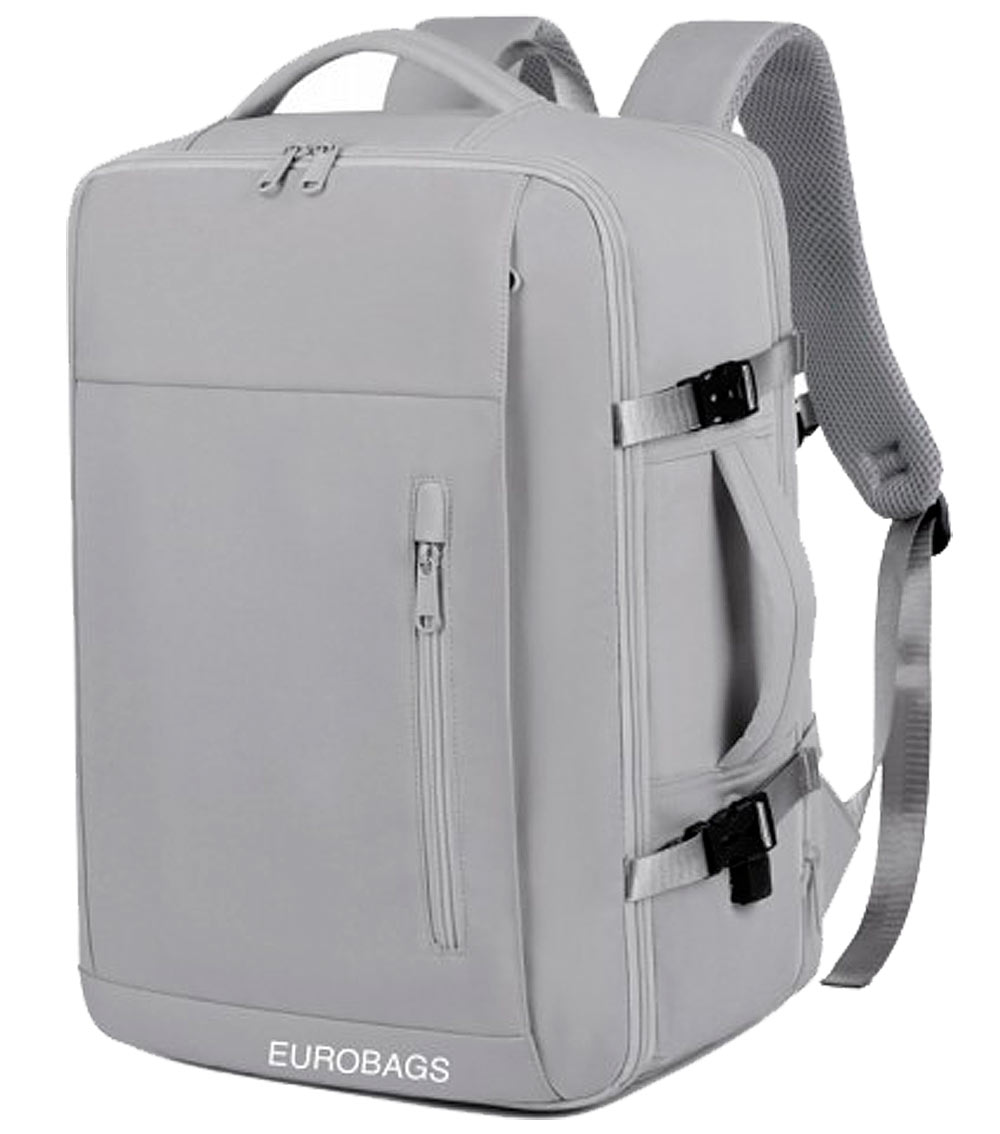 Рюкзак для ноутбука с расширением EUROBAGS ROU-N89 Grey