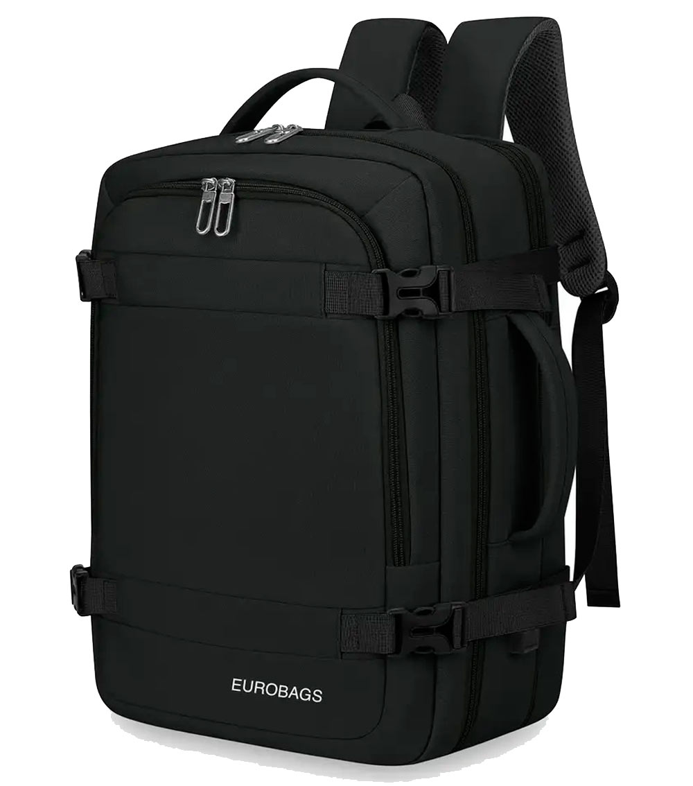 Рюкзак для ноутбука с расширением EUROBAGS RU-40 Black