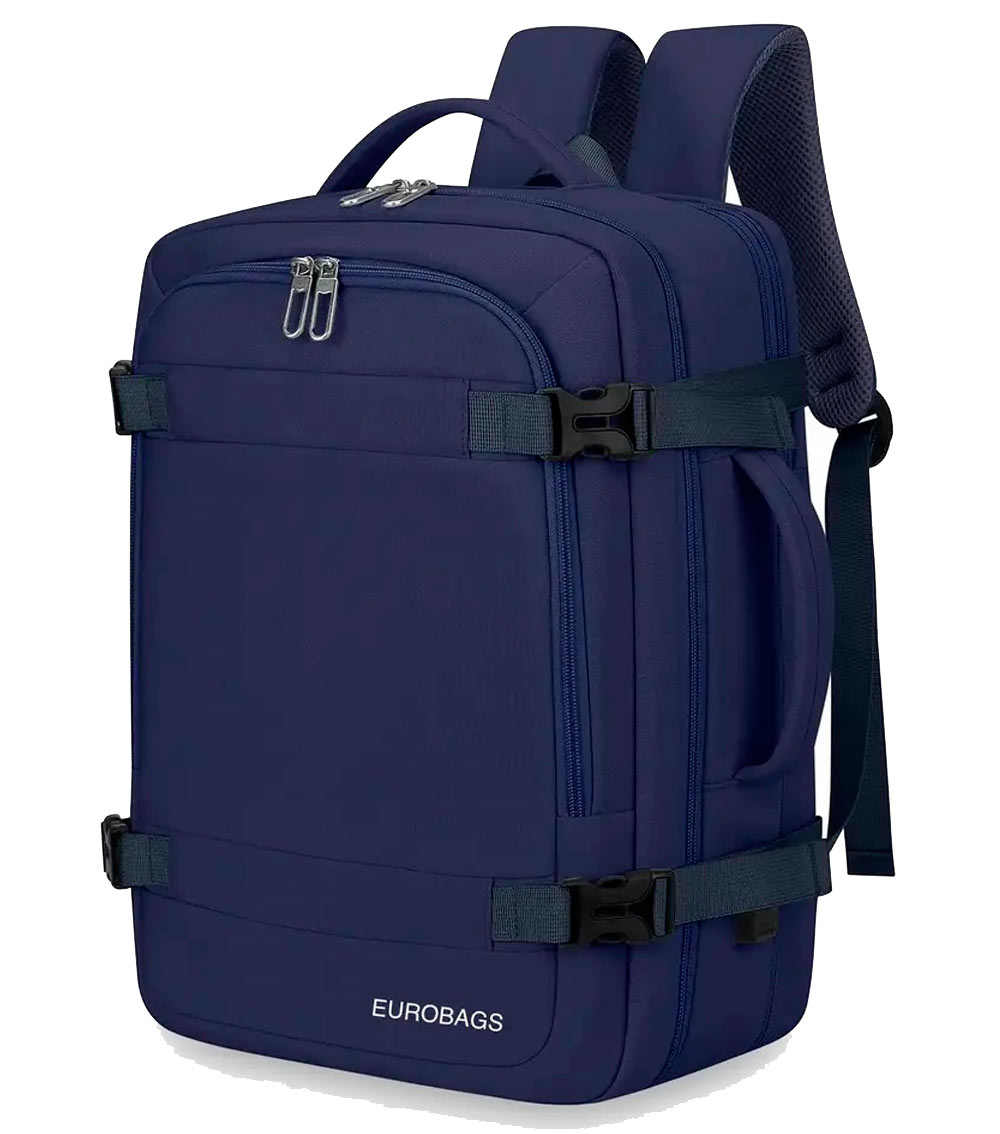 Рюкзак для ноутбука с расширением EUROBAGS RU-40 Blue