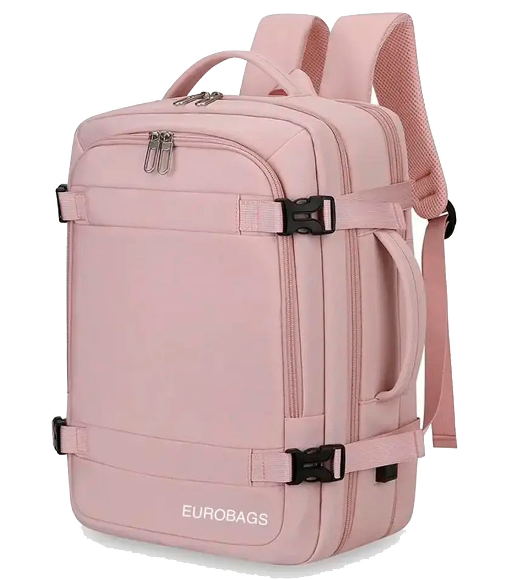 Рюкзак для ноутбука с расширением EUROBAGS RU-40 Pink