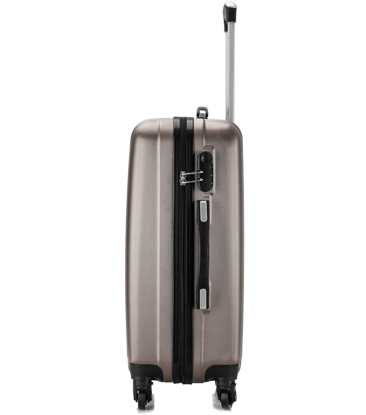 Средний чемодан спиннер Lcase Krabi Coffee (63 см)