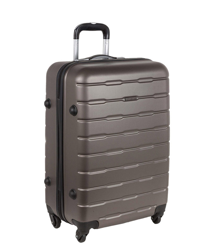 Средний чемодан-спиннер Polar РА072 dark grey (64 см) 