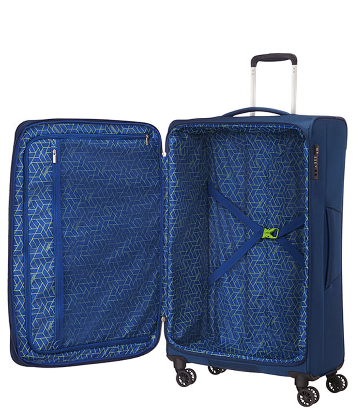 Средний чемодан American Tourister 77G*11004 Matchup (67 см) - Neon Blue