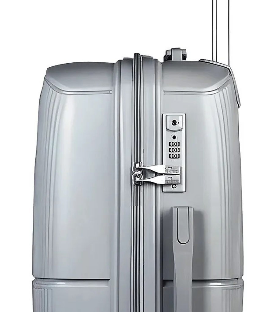 Средний чемодан L’case Doha (65 cm) - Silver