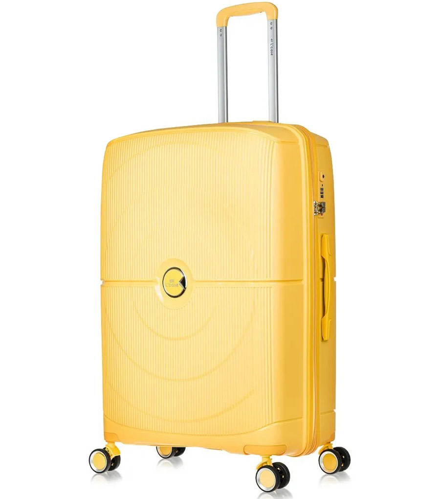 Средний чемодан L’case Doha (65 cm) - Yellow