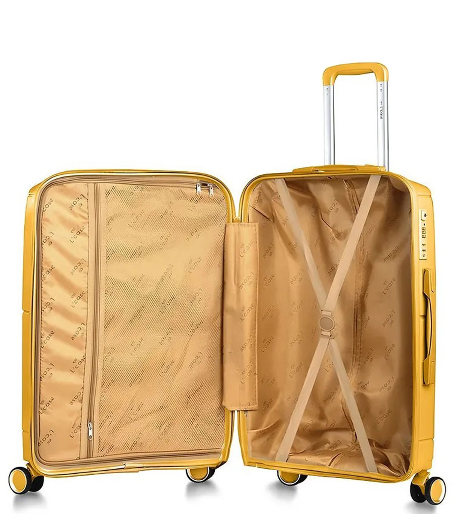 Средний чемодан L’case Doha (65 cm) - Yellow