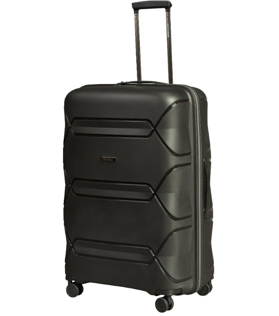 Средний чемодан L’case Miami (67 cm) - black