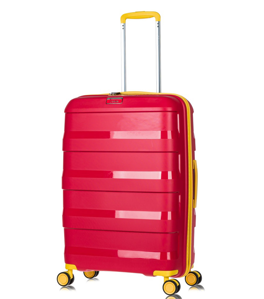 Средний чемодан L’case Monaco (67 cm) - Red